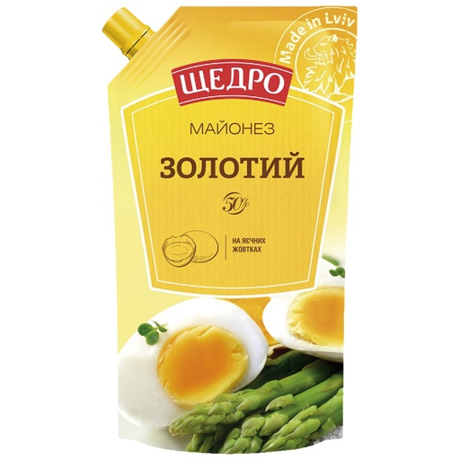 [45201] Salatmayonaise "Zolotoy",  50% vetgehalte