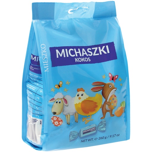 [92622] MICHASZKI Kokos Aromatisch kokosgebak in een chocoladeglazuu