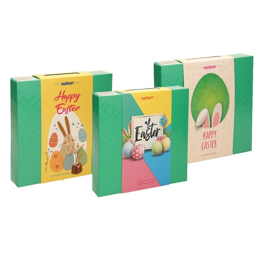 [92688] Choco en Nut pralines met 50% vulling met hazelnootsmaak