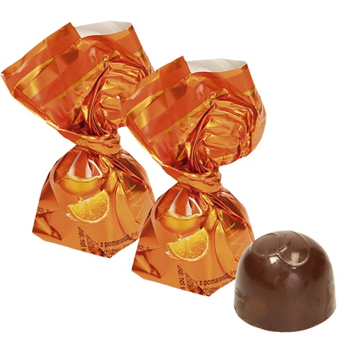 [91993] Pralines met roomvulling met Brandy en Sinaasappel