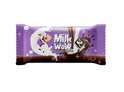 [91360] Milk Wow – Конфета со вкусом молока в жировой глазури с кака