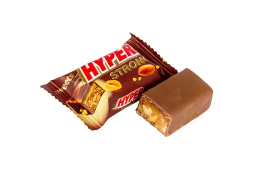 [91372] Хайпер Стронг – Конфета с арахисом в жировой глазури с какао