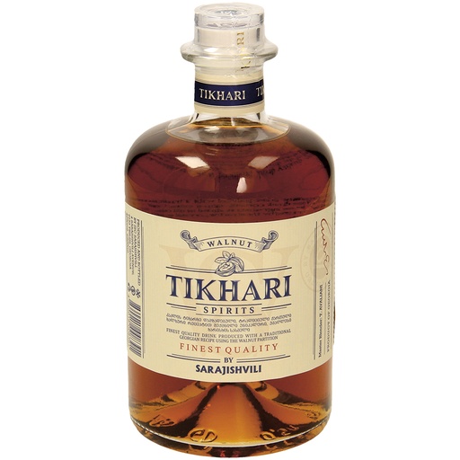 [68747] Сараджишвили Tikhari алкогольная ореховая настойка, 40% алк.