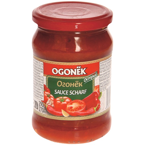 [43722] "Ogonek" Tomaat-paprikasaus pikant 290 g