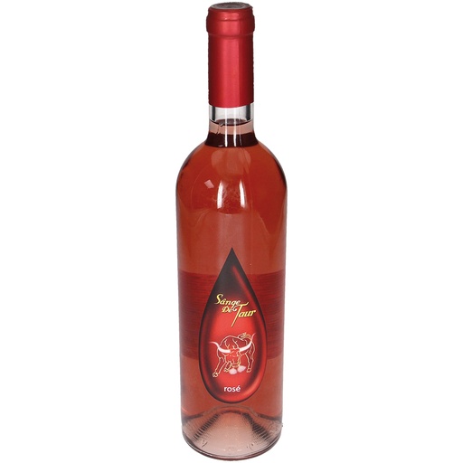 [65906] Rosé wijn, zoet "Sange de Taur", 10% vol.