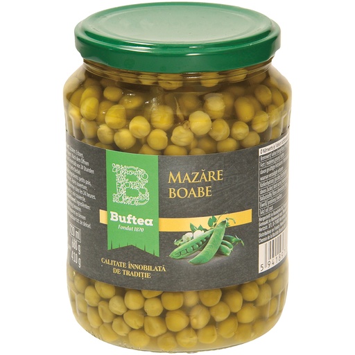 [37975] "Buftea-Mazare boabe in saramura" - Консервированный зелёный
