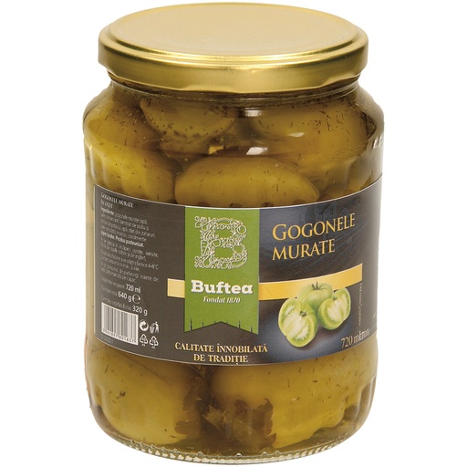 [50904] "Buftea-Gogonele murate in otet" - Зеленые помидоры маринова