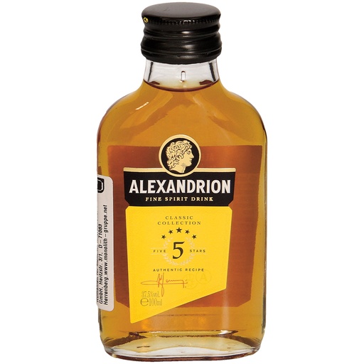 [68601] Roemeense sterke drank "Alexandrion 5*", 37,5% vol.