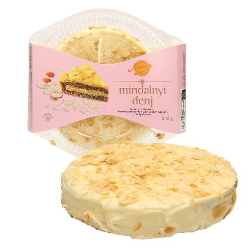 [05387] "Mindalnyi Denj" Taart met amandelen en zonnebloempitten