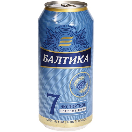 [64436] Пиво "Балтика Nr.7" 5,4% алк.