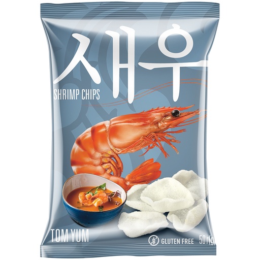 [82276] SHRIPS Chips van tapiocazetmeel 57% met garnalen 7,5%, met T
