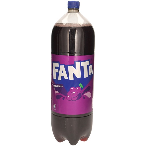 [60795] Koolzuurhoudende frisdrank "Fanta Madness" met druivensmaak