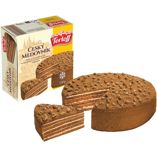 [05223] "TORTOFF" Taart met crèmevulling met bakhoning