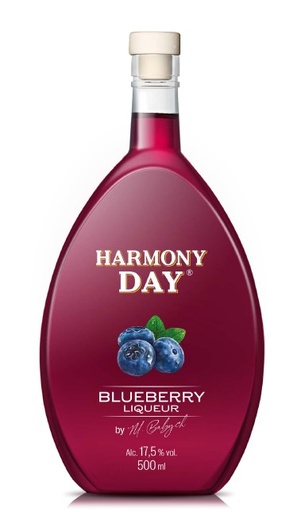 [68531] "HARMONY DAY" Blauwe bessenlikeur, 17,5% vol.