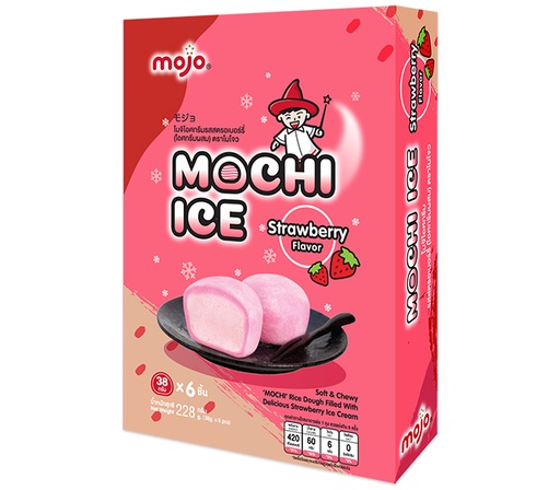 [6979] Mochi ijs met aardbei smaak