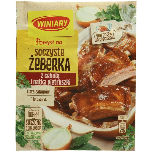 [59914] Приправа для сочных ребрышек "Winiary"