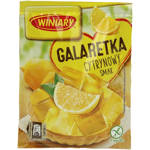 [59928] Желе-порошок со вкусом лимона "Winiary"