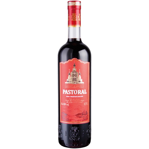 [65755] "PASTORAL" вино ликерное, красное с Молдавии, 16% алк.