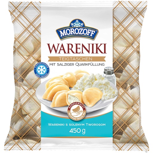 [02290] "MOROZOFF" Вареники с соленым творогом