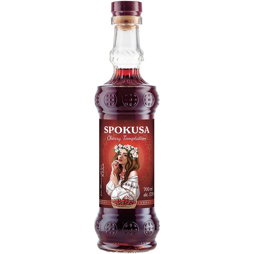 [68299] "SPOKUSA" Wijneste Kersenlikeur, 17,5% vol.