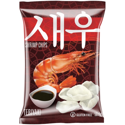 [82273] "SHRIPS" Чипсы из тапиоки с креветками со вкусом соуса "Тери