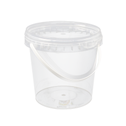 [0001015629] Set bakjes 50 stuks 1000ml kunststof transparant Ø13cm