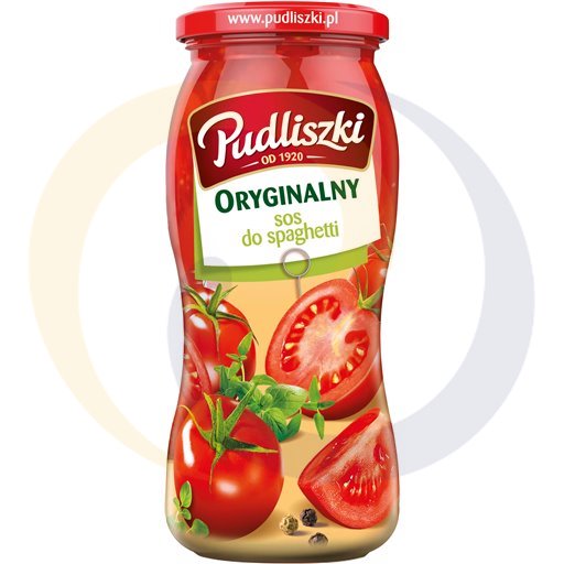 [16541000PUDB] Pudliszki Original Spaghettisaus 500 g