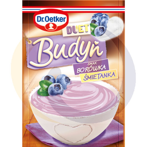 [19109100DRO] Dr.Oetker Pudding duo bosbes-room 40g