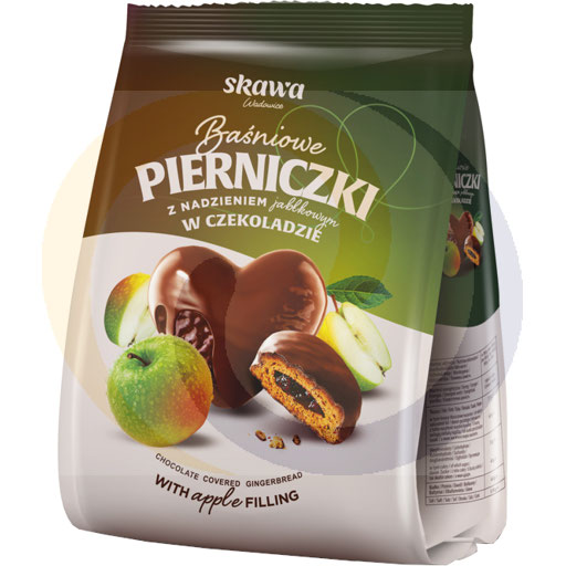 [20302000SKA] Wadowice Skawa Chocoladebedekte Peperkoek met Appelvulling