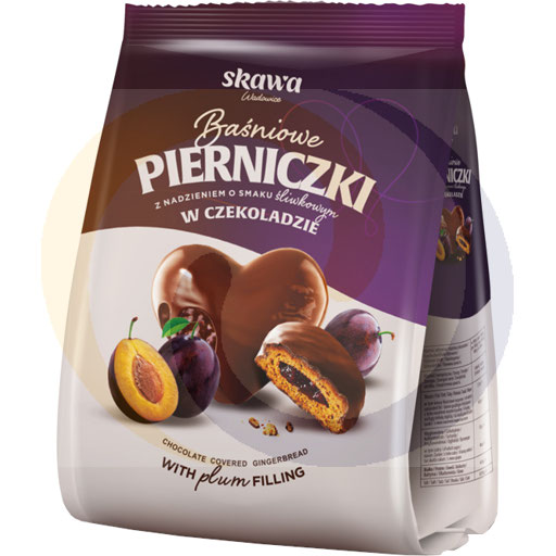 [20303000SKA] Skawa Baśniowe peperkoekjes met pruimenvulling in chocolade