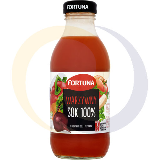 [20371000AGR] 100% Овощной сок 300мл Fortuna