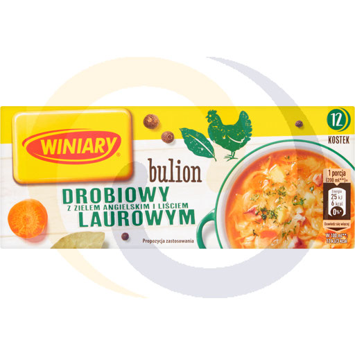 [20455000WIN] Winiary Kippenbouillon met allspice en laurierblad 120g