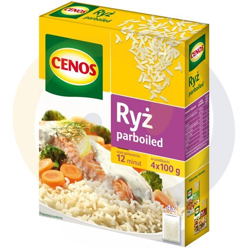 [20830000PAM] "Cenos" Parboiled rijst in kookzakjes 4x100 g