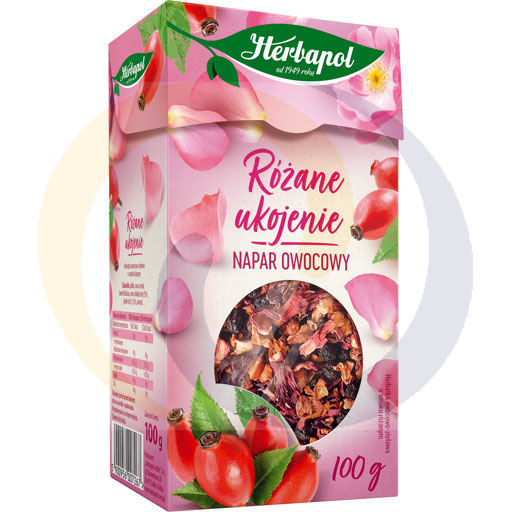 [26179100HER] Herbapol vruchtenthee rozenrust 100g