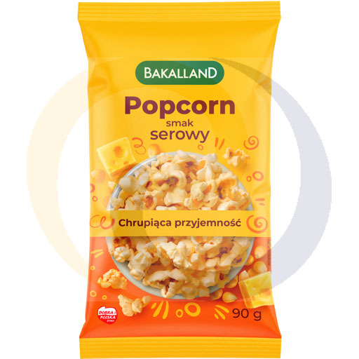 [27615000UNO] Bakalland popcorn met kaas 90g