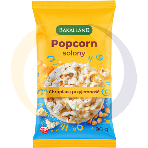 [27617000UNO] Bakalland Zoute Popcorn 90g