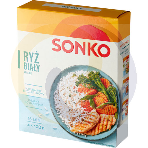 [28592000SONB] "Sonko" Risana witte rijst in kookzakjes 4x100 g