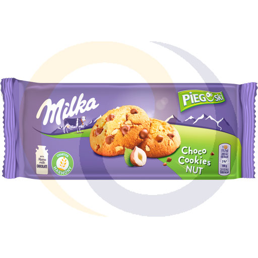 [30205000DAN] Milka Choco Cookie Nut koekjes met melkchocolade en noten