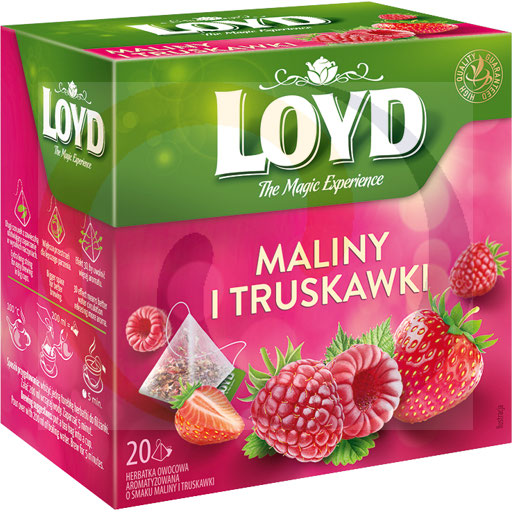 [32002000MOK] Лойд ароматизированный фруктовый раствор с вкусом малины и к