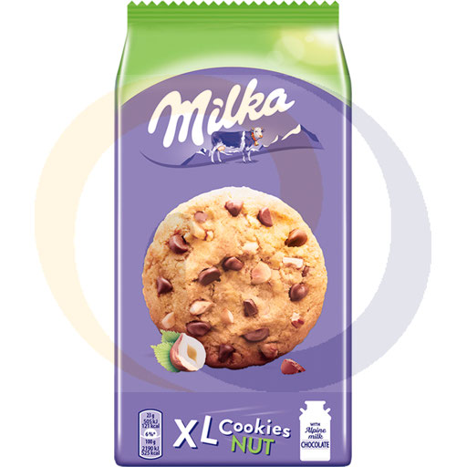 [335790001JA] Milka XL Cookie Nut koekjes 184g