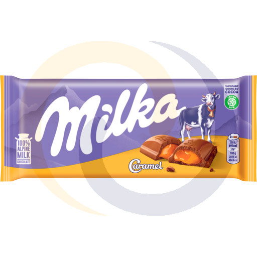 [341230001JA] Milka chocolade Caramel 100g