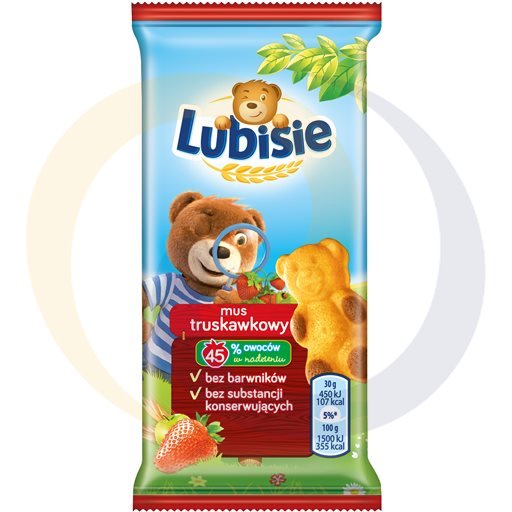 [35017000DAN] Lubisie cake aardbei 30g