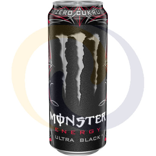 [36390100CCE] Monster energiedrank Ultra Black 0,5l