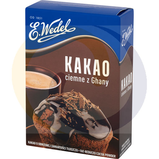 [36703000WED] E. Wedel Donkere Ghana Cacao 80 g