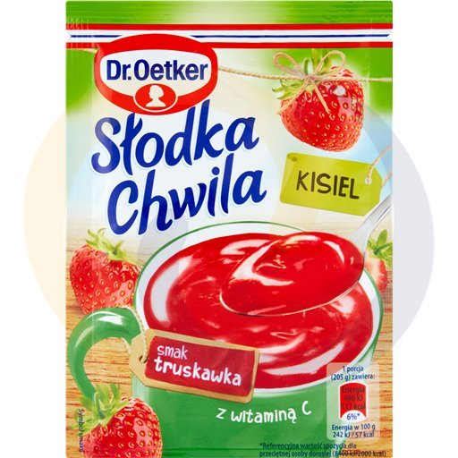 [36973000DRO] Dr.Oetker Zoet Moment aardbeien kissel 30g