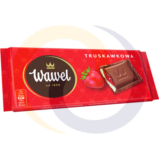 [37074000WAW] Шоколад с начинкой из клубники 90г/19шт Wawel