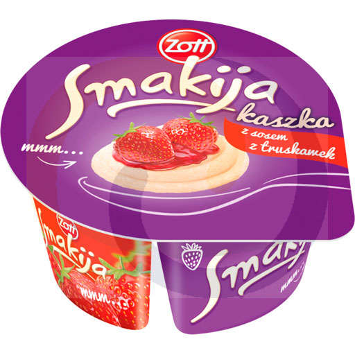 [37286000CAM] Zott Smakija Semolina met Aardbeien Saus 130 g