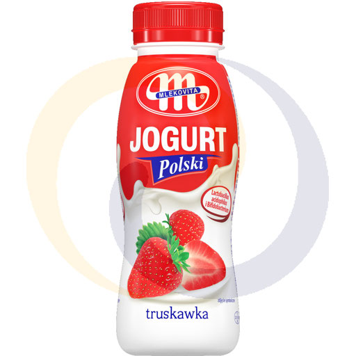 [37339000MLK] Mlekovita Poolse yoghurt aardbei 250g