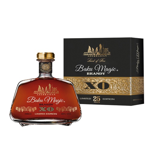 [68003] Brandy XO "Baku Magic" 25 jaar, 40% vol.
