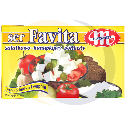 [37777000MLK] Mlekovita Favita gele kaas 12% vet 270g